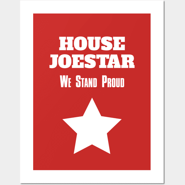 House Joestar Wall Art by MyAnimeSamurai